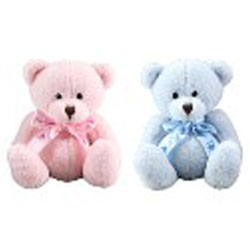 Teddytime Keegan Bear 20cm in Pink or Blue