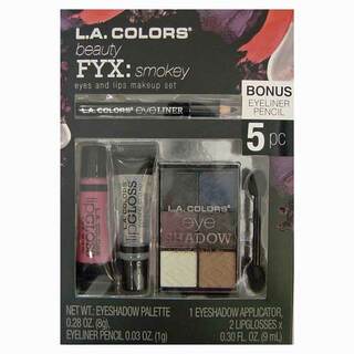 LA Colours FYX Eyes and Lips Makeup Set: Smokey