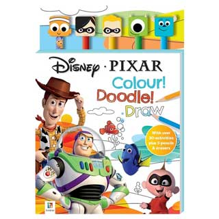 Disney Pixar Doodling Fun Book