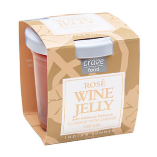 Crave Food Rosé Wine Jelly 120ml