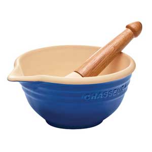 Chasseur La Cuisson Mortar & Pestle (Blue)