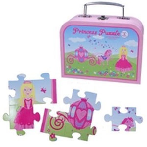 Pink Poppy Princess Puzzle in Carry Case