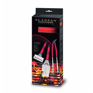 Scanpan Spectrum 3 Piece BBQ Set - Red
