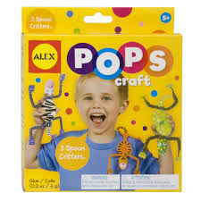 Alex Pops Craft - 3 Spoon Critters