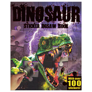 Dinosaur Sticker Jigsaw Book