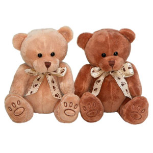 Teddytime Freddy Bear 21cm in Brown or Beige