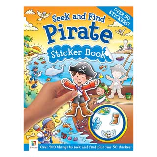 Book: Seek and Find Pirate Sticker Book