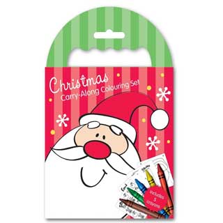Christmas Carry-Along Colouring Set
