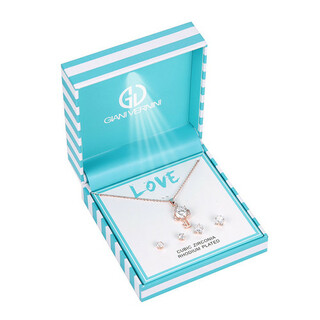 Giani Vernini Pendant and Earrings Set in Gift Box - GVB32 (Key)