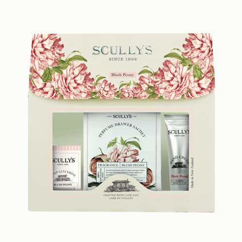 Scullys Gift Pouch - Blush Peony