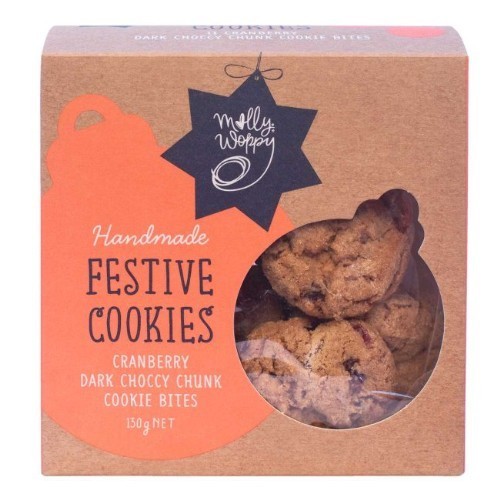 Molly Woppy Festive Cranberry Cookies 130g Box