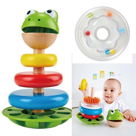 Hape Mr Frog Stacking Rings