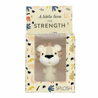 Meaningful Mini Figurine: A Little Lion for Strength