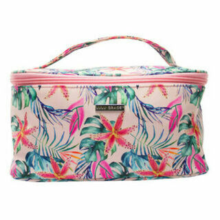 Lulu Grace Hibiscus and Lotus Beauty Case