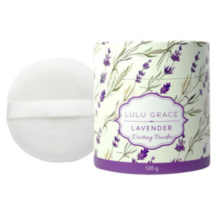 Lulu Grace Lavender Dusting Powder with Puffer