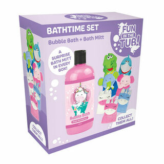 Fun In The Tub Unicorn Bubble Bath With Bonus Mystery Bath Mitt