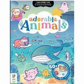 Kaleidoscope Sticker Colouring Adorable Animals