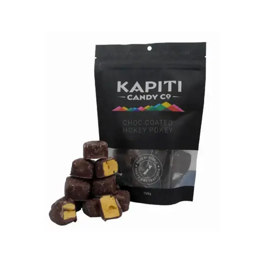 Kapiti Choc Coated Hokey Pokey 150g