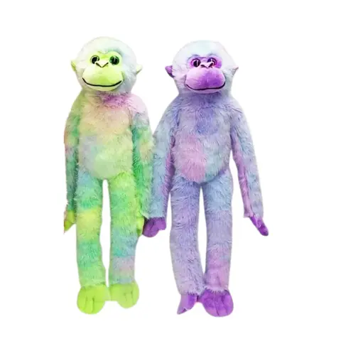 Long Arm Colourful Plush Monkey