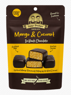 Potter Brothers Chocolates: Mango and Coconut 130g