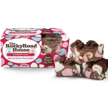 The Rocky Road House - Raspberry Road – 100g