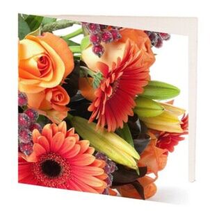 Mini Gift  Card - Flower Bouquet
