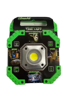 LED LITEZALL 650 LUMENS WORK TASK LIGHT WITH AJUSTABLE STAND