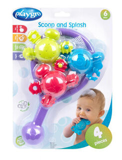 Playgro Scoop & Splash Bath Toy Set