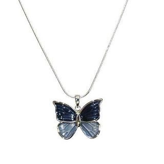 Jax Butterfly Blue Necklace
