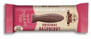 Potter Brothers Raspberry Marshmellow Fush in Milk Chocolate 35g